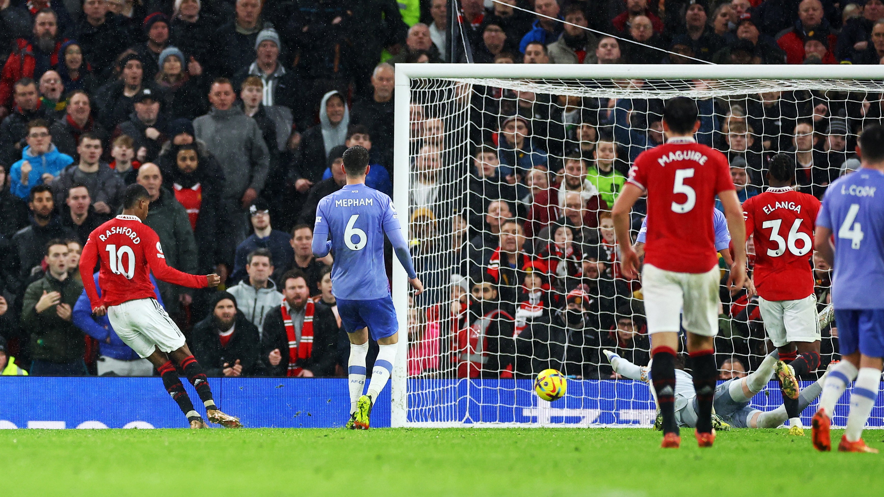 Rashford wrapped up the three points at Old Trafford