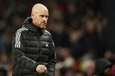 Manchester United want to play football not tennis, says Erik ten Hag after Bournemouth win