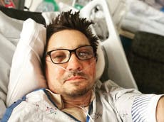 Jeremy Renner accident – update: Marvel star shares hospital video after being ‘completely crushed’ by PistenBully snowplough