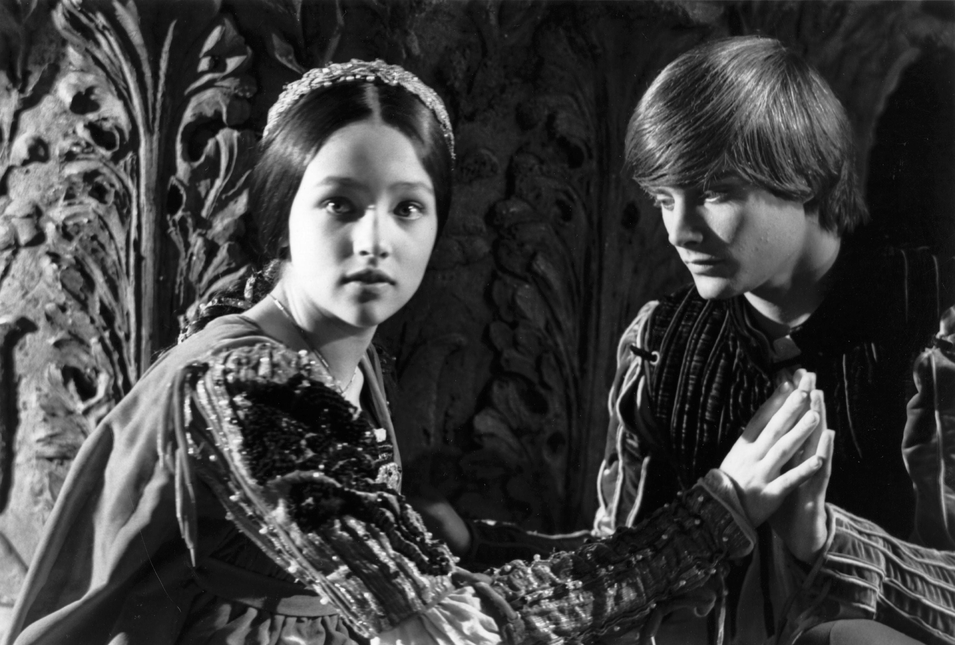 British actors Olivia Hussey and Leonard Whiting in ‘Romeo and Juliet’