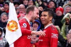Casemiro and Christian Eriksen alliance forms cornerstone of Manchester United revival