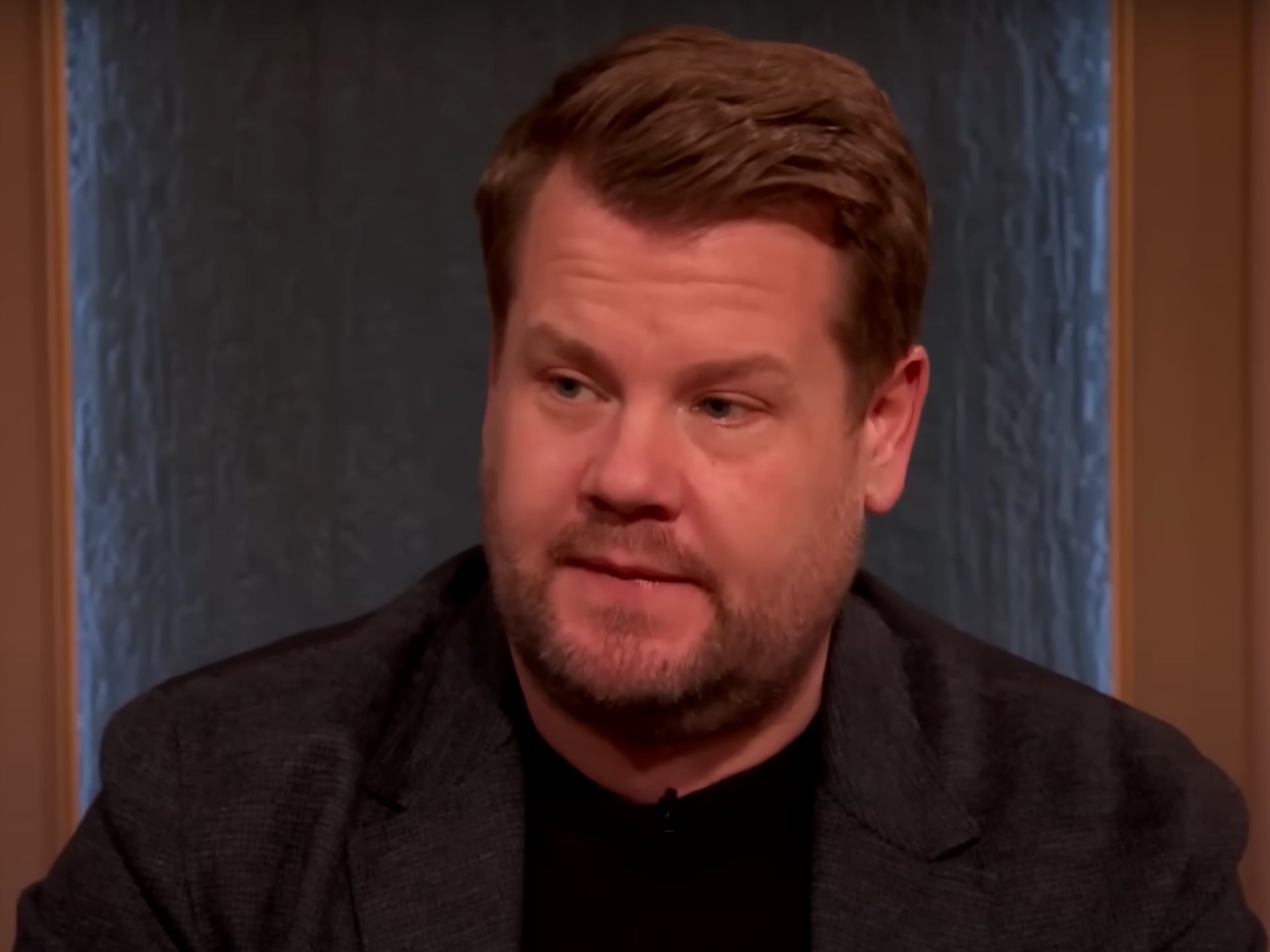 The Late Late Show James Corden tears up as he recalls conversation with son Max, 11, that prompted talk show exit The Independent