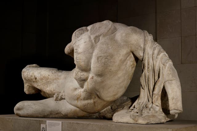 The British Museum has said it continues to have ‘constructive discussions’ over the possible return of the Elgin Marbles to Greece after 200 years (British Museum/PA)