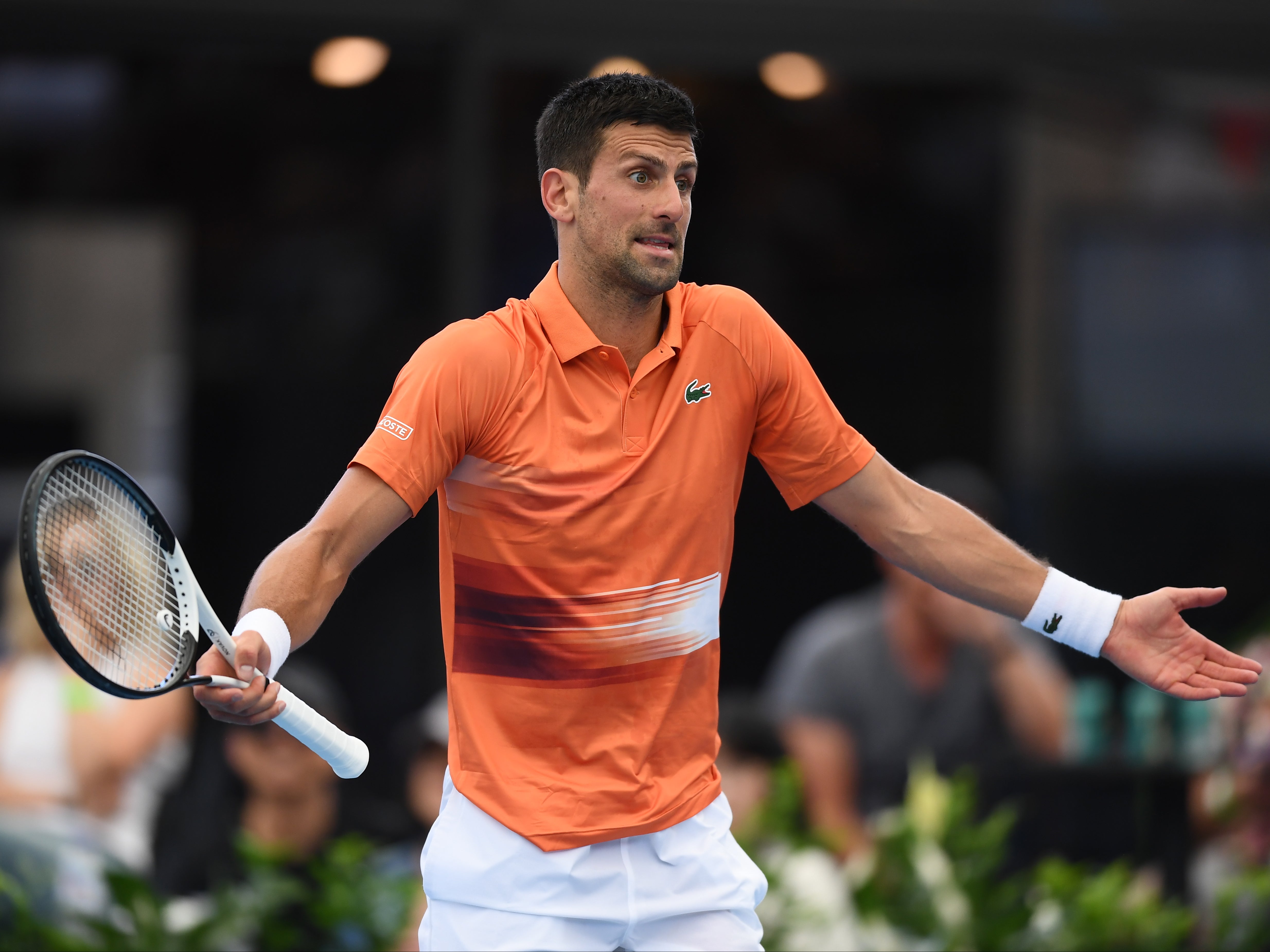 <p>Djokovic will miss the two tournaments in March </p>