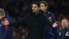 Arsenal boss Mikel Arteta furious with ‘scandalous’ penalty decisions in Newcastle draw