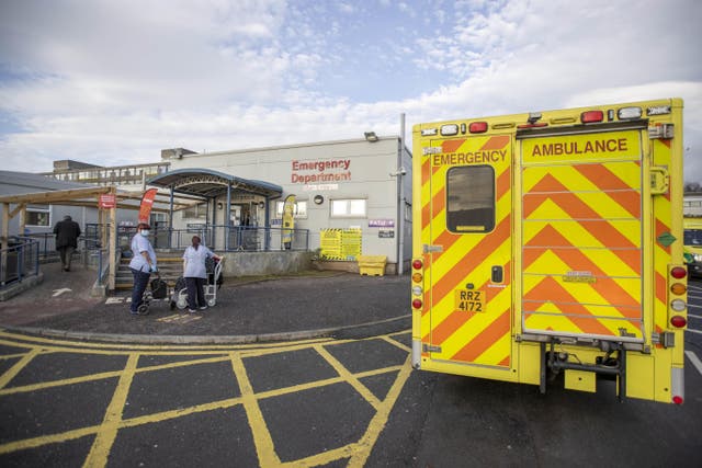 Accident and emergency departments are being overwhelmed (Liam McBurney/P)