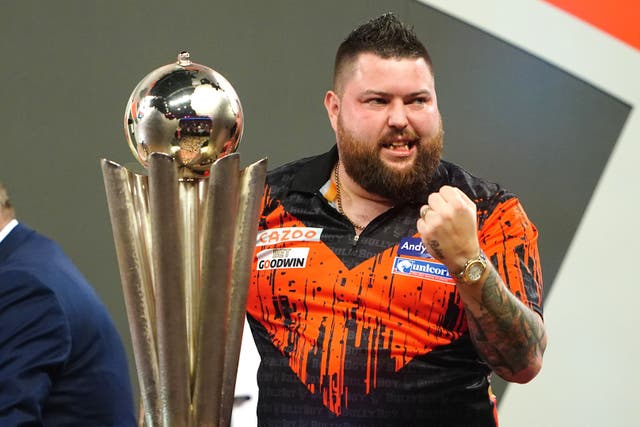 Michael Smith hopes his world championship win serves as a valuable lesson (Zac Goodwin/PA)
