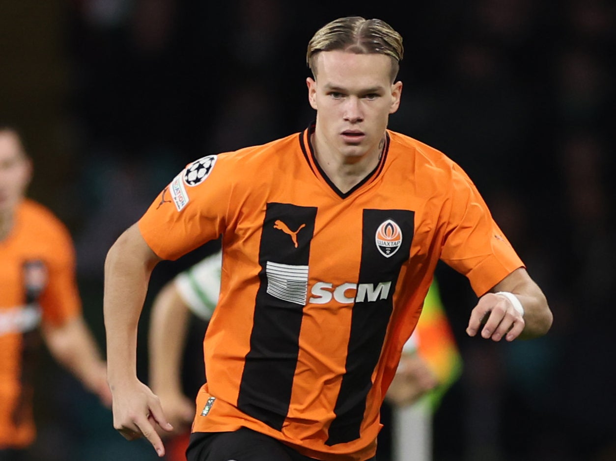 Mykhailo Mudryk will add depth to Arsenal’s squad