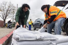 ‘Your life is in danger’: Evacuation order for San Jose’s homeless as California braces for severe storm