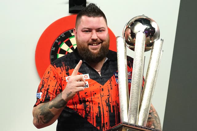 Michael Smith always felt he had what it takes to be the best in the world (Zac Goodwin/PA)