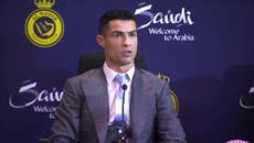Cristiano Ronaldo mistakenly says he’s happy to come to ‘South Africa’ after Saudi transfer