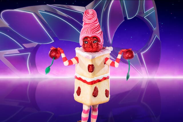 <p>‘Piece of Cake’, one of the contestants on series four of ‘The Masked Singer'</p>