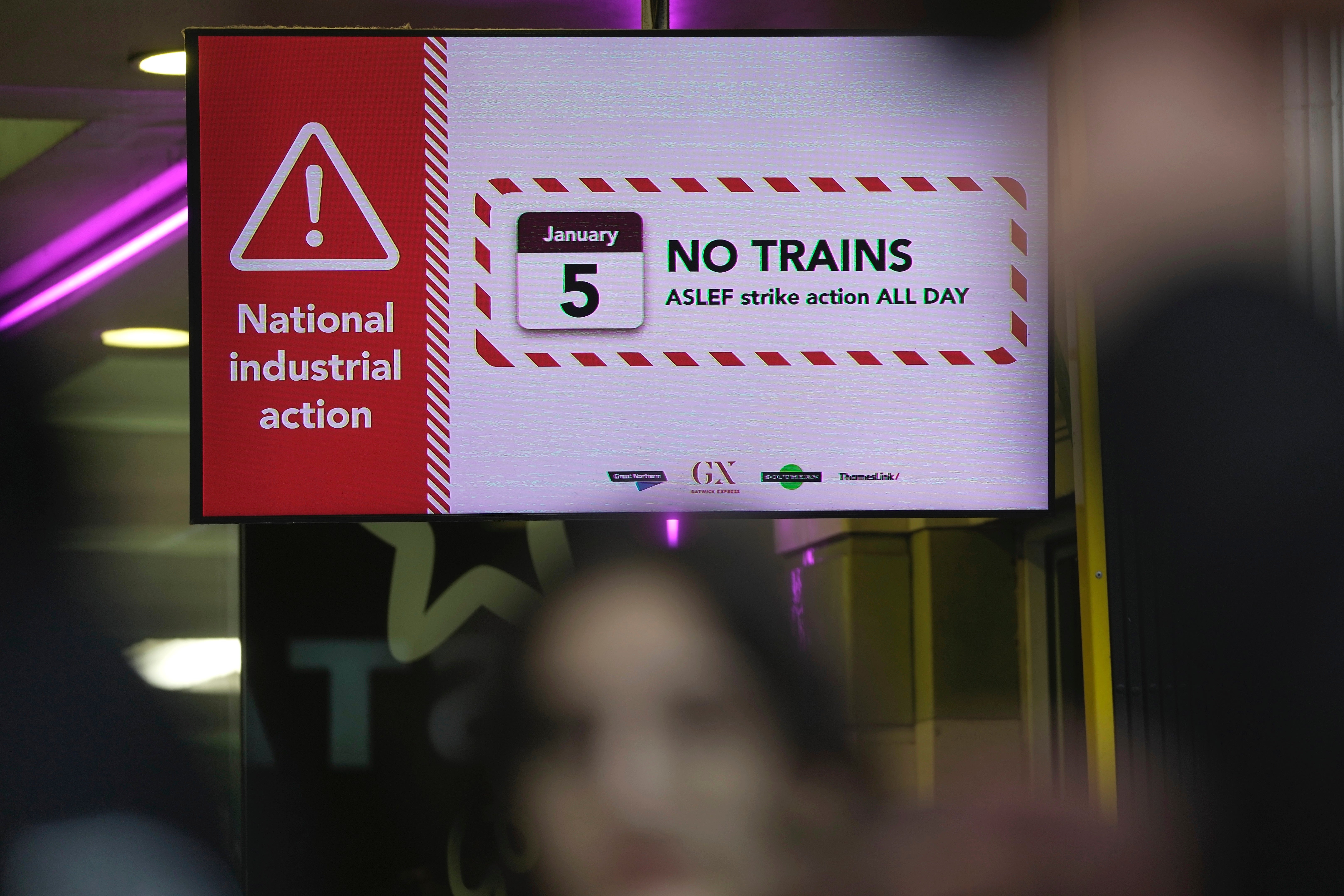 Britain Train Strikes