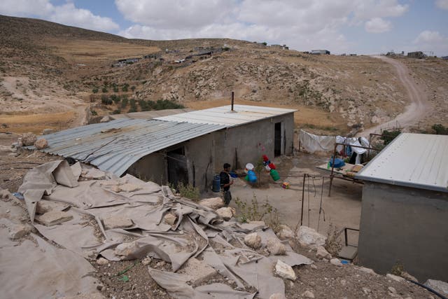 ISRAEL-PALESTINOS-DEMOLICIONES