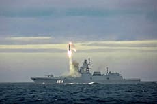 Russia's hypersonic missile-armed ship to patrol global seas