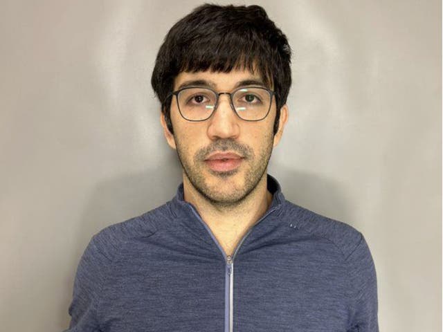 <p>Eduardo Moreno, 35, the CEO of Silicon Valley company SeaDrone, was arrested and charged with robbery and peeping after he allegedly stuck his head under an occupied woman’s restroom stall at a Panera Bread in Mountain View, California</p>