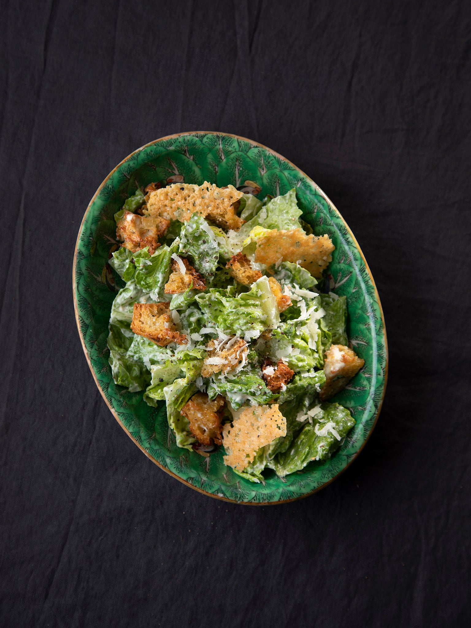 The parmesan shards make this salad dinner party worthy