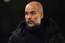 Pep Guardiola says there is more pressure on Man City than Arsenal in title race