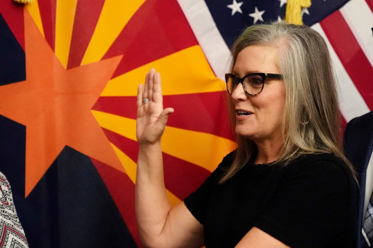 Katie Hobbs to give inaugural address as Arizona governor The Independent