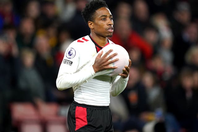 Kyle Walker-Peters was frustrated by Southampton’s loss to Nottingham Forest (Adam Davy/PA)