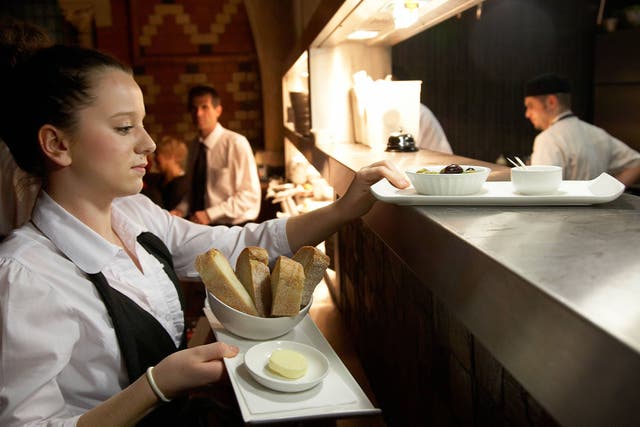 The UK’s services sector continued to struggle in December (Alamy/PA)