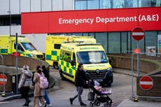 A&E delays linked to tens of thousands of patient deaths, top doctors claim