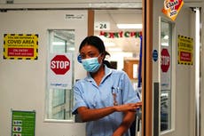 Caution urged over fall in flu and Covid hospital admissions as infections remain high
