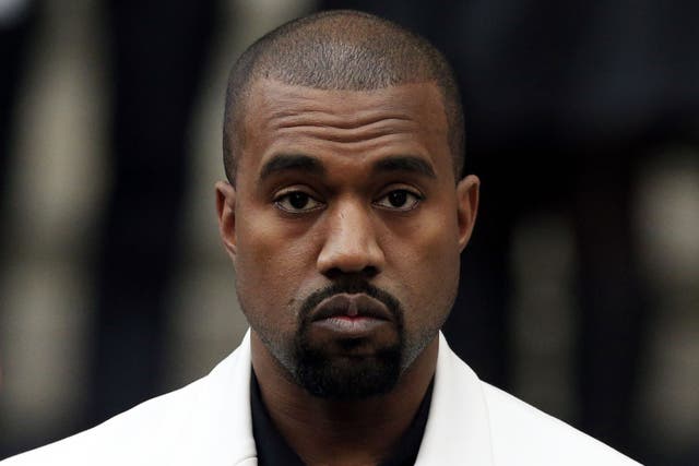 File photo dated 20/02/15 of Kanye West . A song by American rapper Kanye West is at the centre of a London High Court royalties dispute. PA/Jonathan Brady