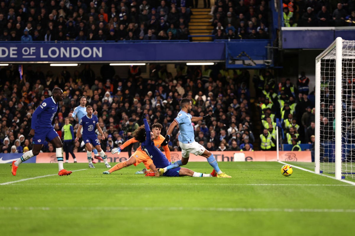 Chelsea vs Man City LIVE: Premier League latest score and goal updates as Raheem Sterling adds to injury woe