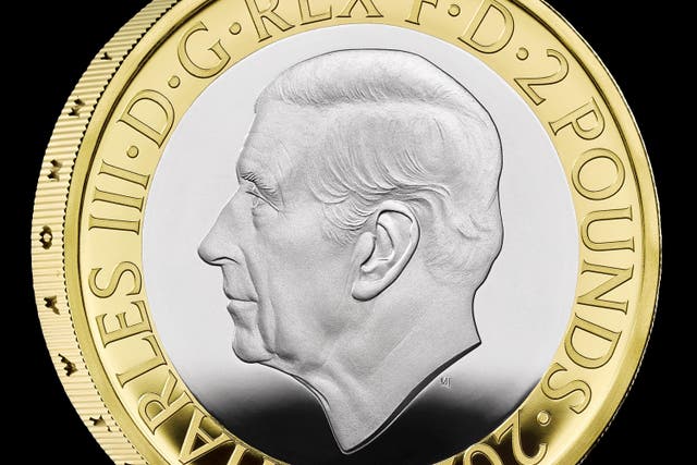 People will be able to strike a £2 coin featuring the King’s portrait at the Royal Mint Experience from Friday (Royal Mint/PA)