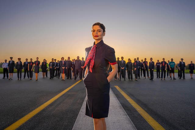 British Airways has unveiled a new uniform for the first time in nearly 20 years (British Airways/PA)