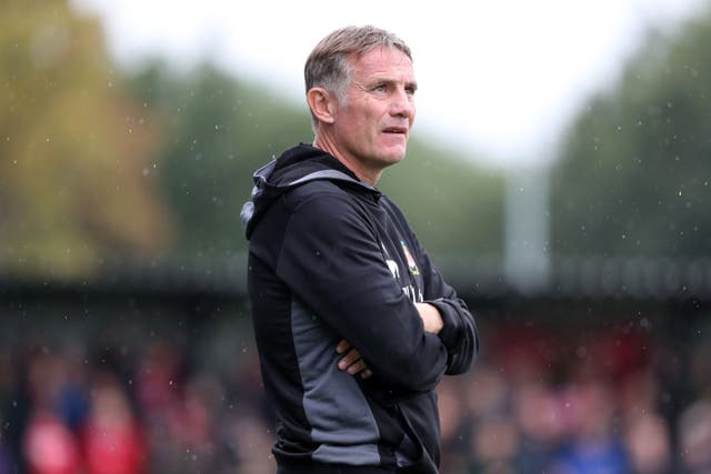 Phil Parkinson is determined his side can pose a difficult task when they face Coventry in the FA Cup (Morgan Harlow/PA)