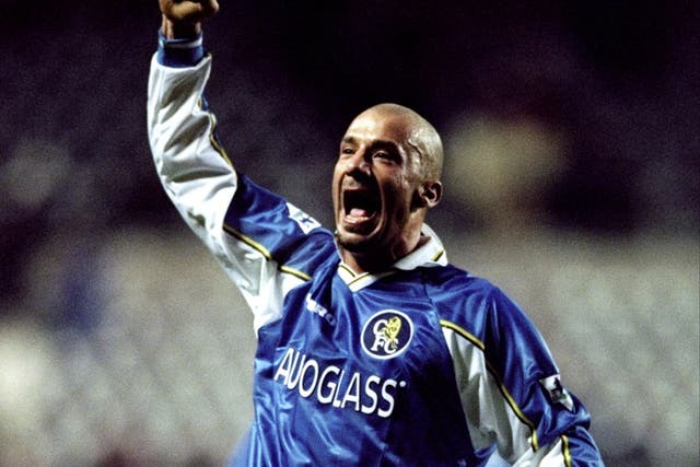 <p>Gianluca Vialli was a hugely popular figure as player and manager at Chelsea </p>