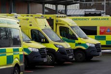 Flu patient numbers continue to rise as ambulance handover delays hit new high