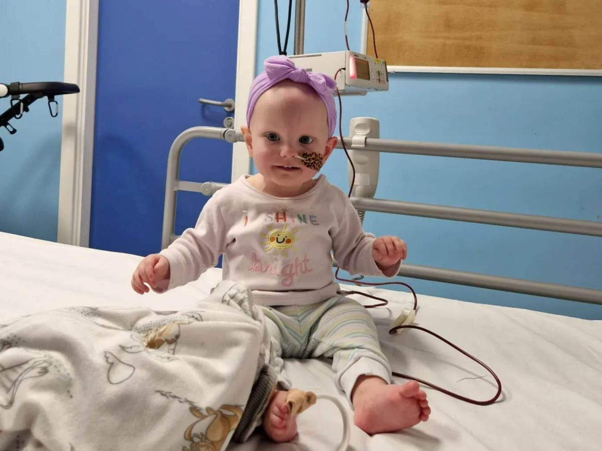 Baby&rsquo;s brain tumour diagnosed after mother spots four warning signs