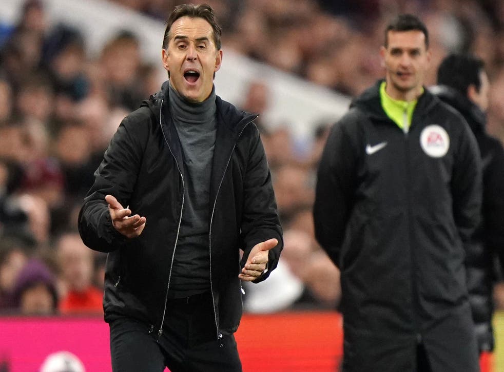 Julen Lopetegui unhappy with schedule but no excuses Liverpool | The Independent