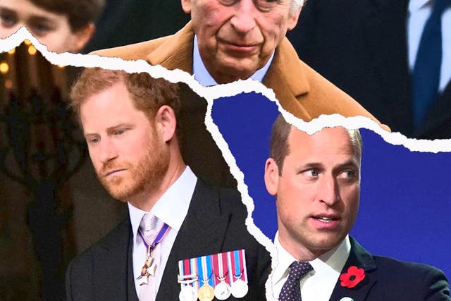 <p>A feud between Harry and William, written about extensively in Harry’s new memoir ‘Spare’, has long impacted their father</p>