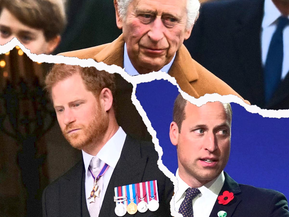 Is King Charles responsible for resolving the William-Harry feud ...