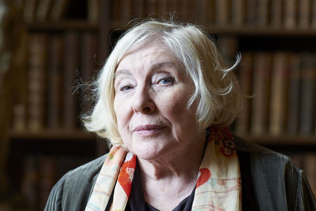 <p>Fay Weldon at the Oxford Literary Festival in 2011</p>