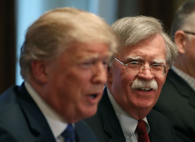 <p>John Bolton quit  - or was fired - in 2019 after serving as national security adviser to Mr Trump</p>