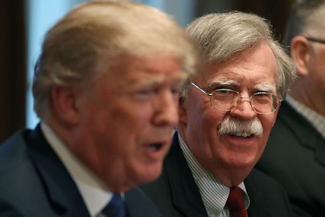 <p>John Bolton quit  - or was fired - in 2019 after serving as national security adviser to Mr Trump</p>
