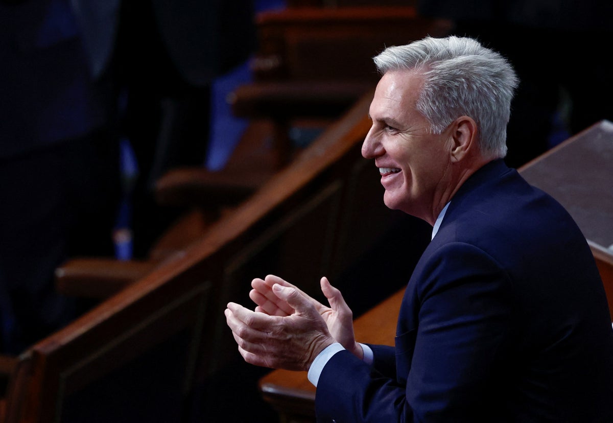 Kevin McCarthy elected House speaker on 15th round after fight nearly breaks out