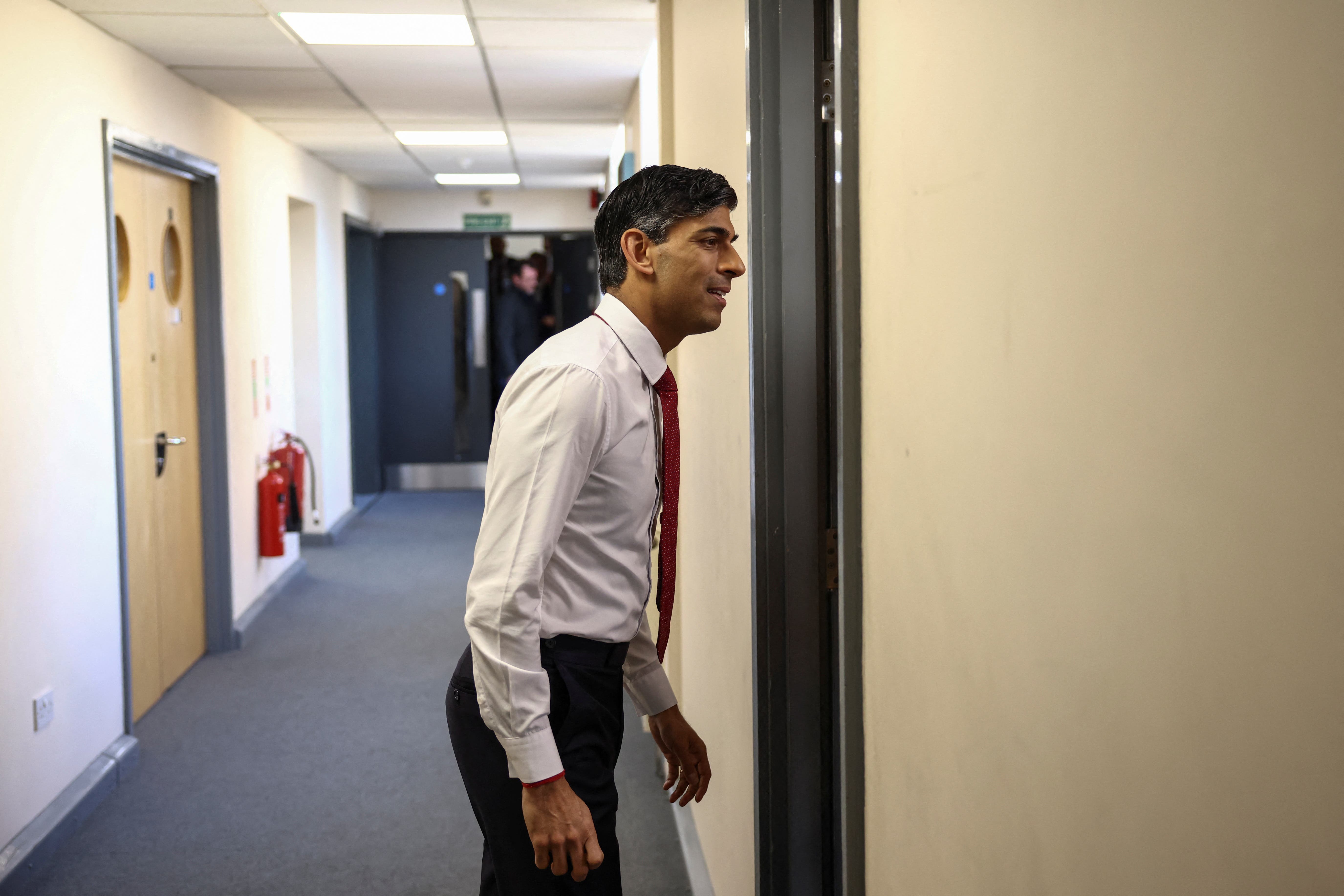 Prime Minister Rishi Sunak will meet with health care leaders in No 10 on Saturday (Henry Nicholls/PA)