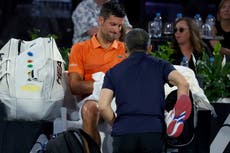 Novak Djokovic survives injury scare to reach Adelaide International final