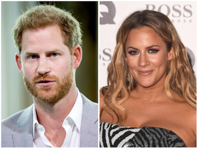 <p>Prince Harry briefly dated the former ‘Love Island UK’ presenter in 2009 </p>