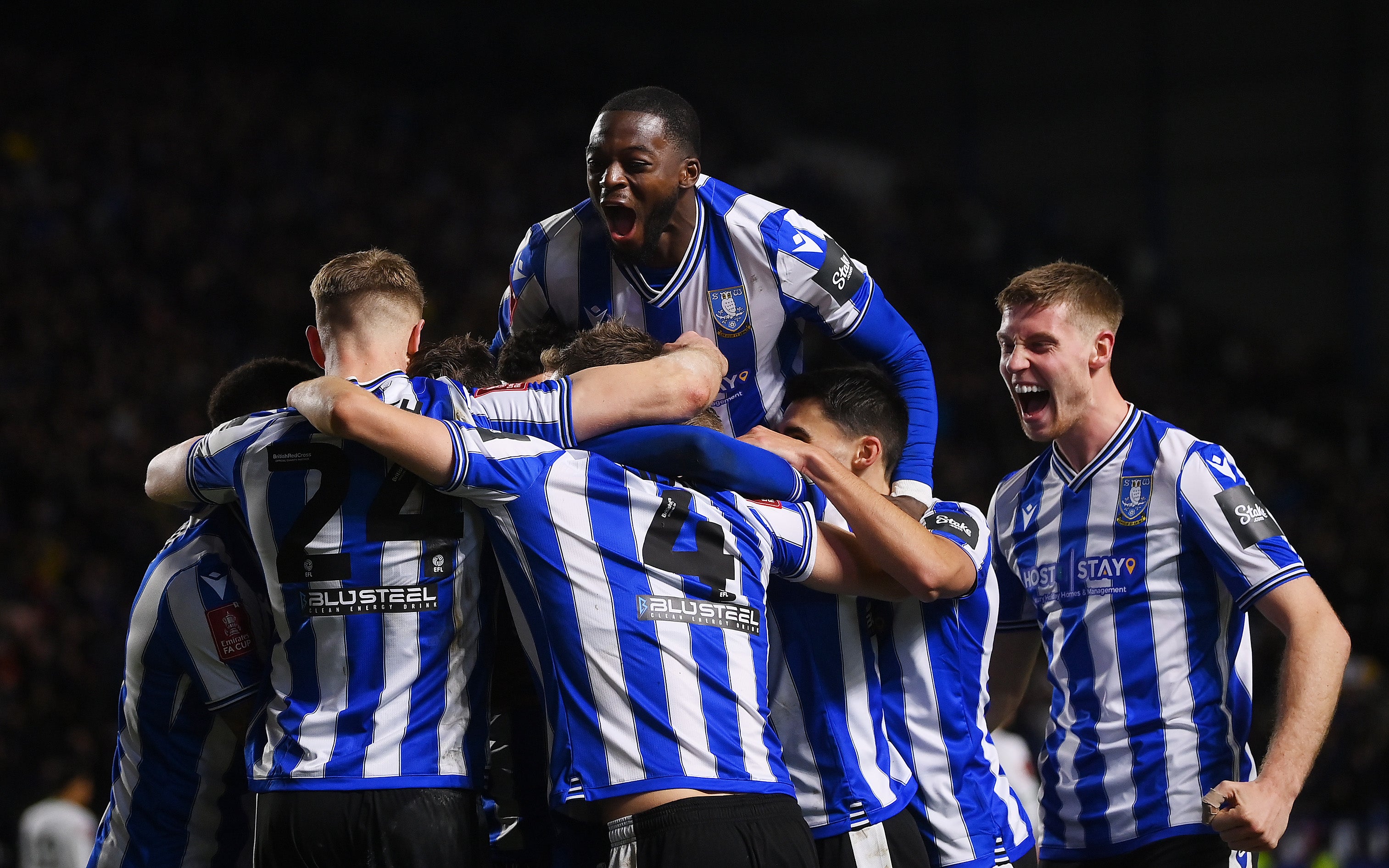 FA Cup third round: Sheffield Wednesday shock Newcastle and Blackpool  thrash Premier League side Nottingham Forest