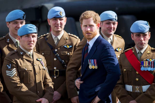 The Duke of Sussex has been accused of making the Invictus Games a target for extremists by revealing he killed 25 people in Afghanistan (Steve Parsons/PA)