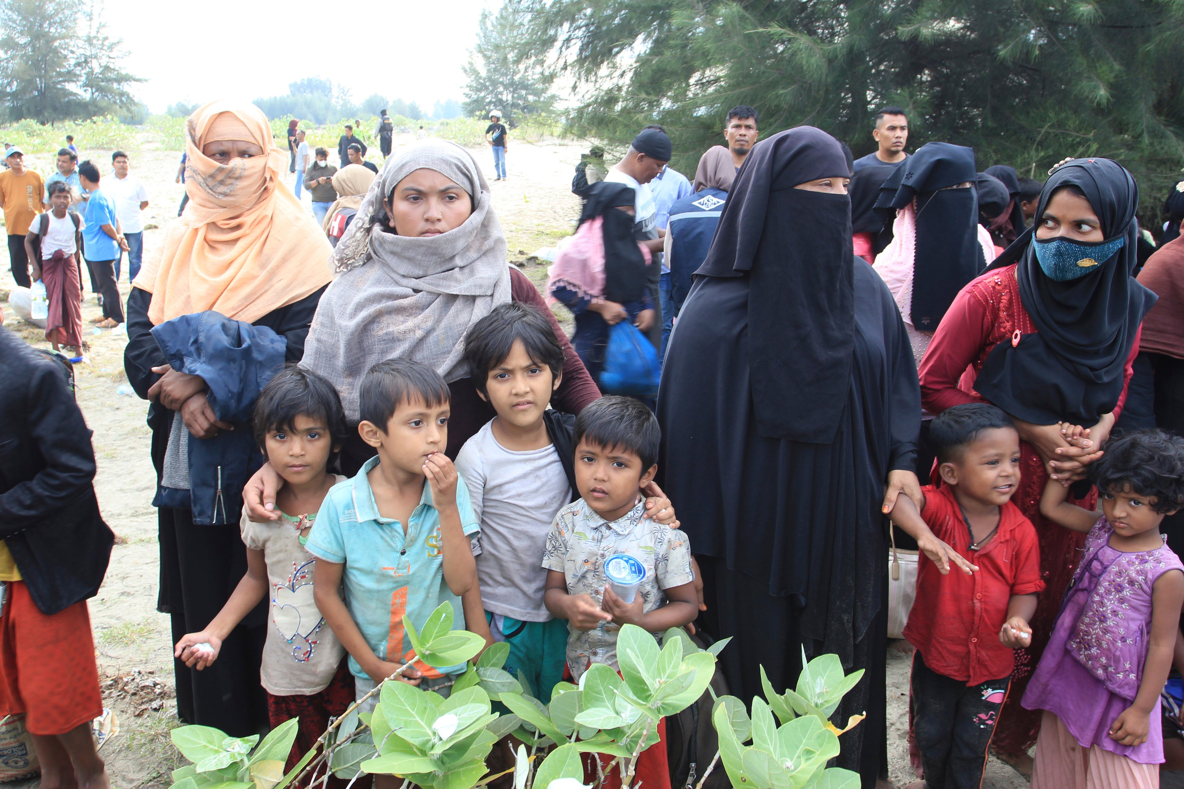 Indonesia Rohingya Refugees