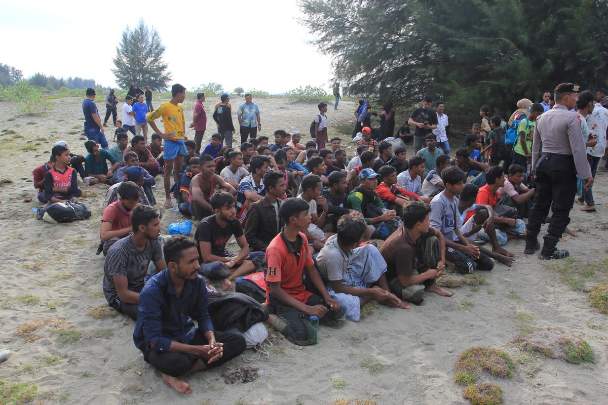 Over 150 Rohingya refugees reach ashore in Indonesia