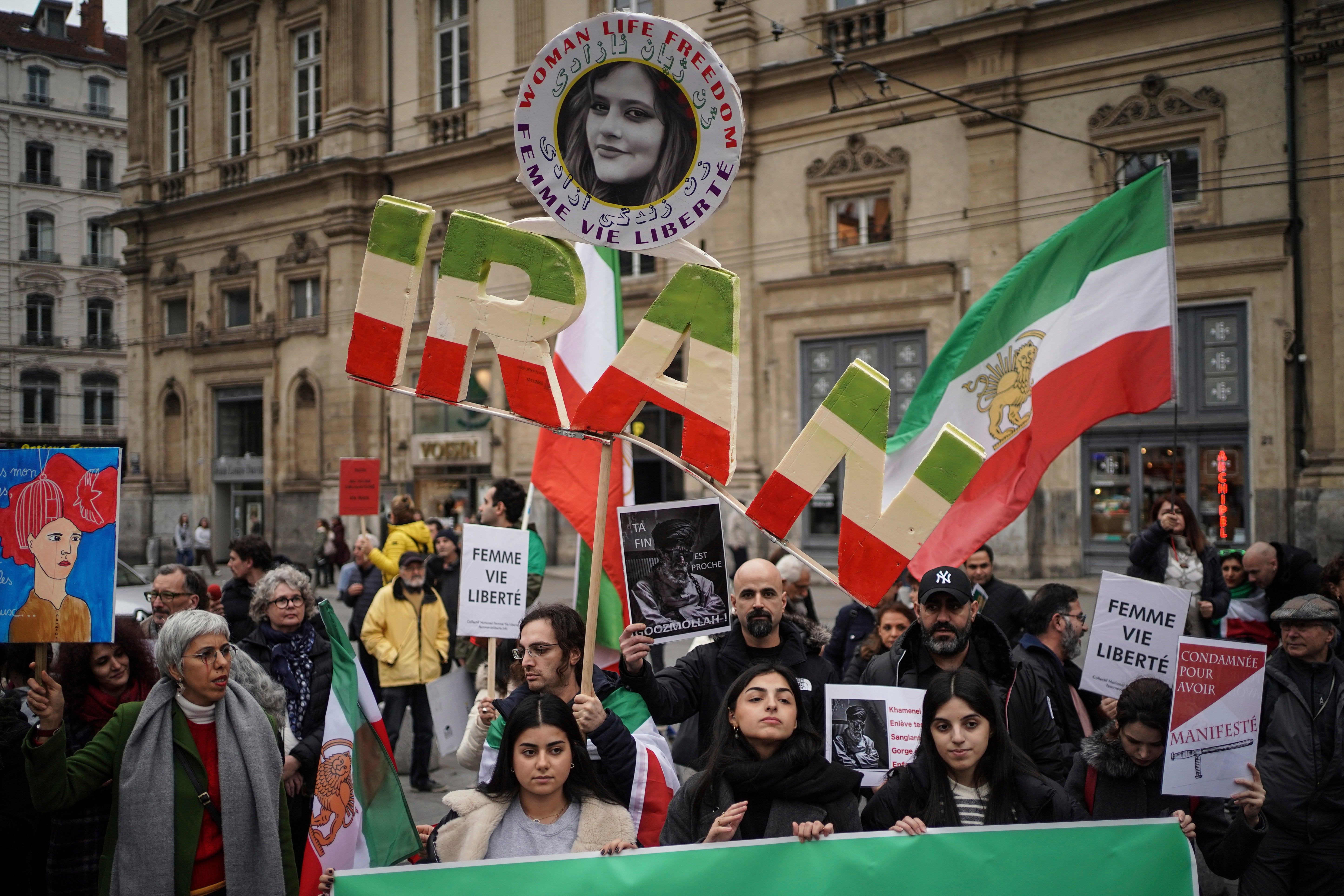 Europe Iran Protests